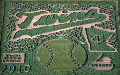 Minnesota Twins Corn Maze